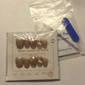 Brand New Hand Made Press on Nails # 157